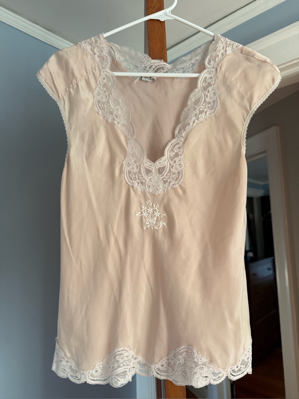 Christian Dior lace slip top